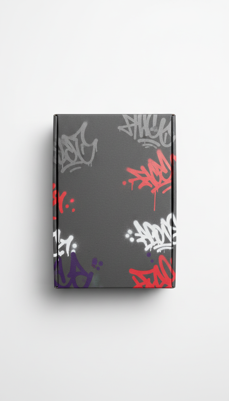 Packaging With Graffiti Motifs