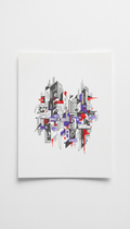 Street Art Illustration Heavyweight Paper